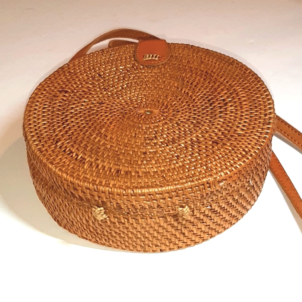 BOHO RATTAN SHOULDER BAG - Picture 6 of 8